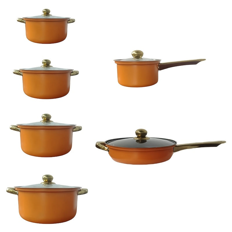 Многофункциональная нержавеющая стальная кастрюля с прозрачной крышкой - отлично подходит для приготовления рагу, супов и не только - подходит для индукционных и газовых плит - идеальный подарок на праздник для Рождества или Нового года