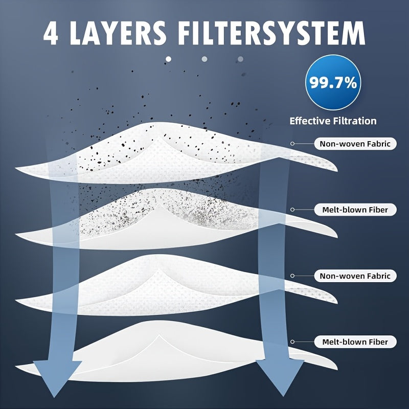 Упаковка из 8 мешков для пылесоса Roborock для Q Revo/Qrevo MaxV/S8 MaxV Ultra/S8 Max Ultra, изготовленных из тканевого материала, одноразовые мешки с прочной тканью и термозапечатанными краями, обеспечивают пылезащитное уплотнение.