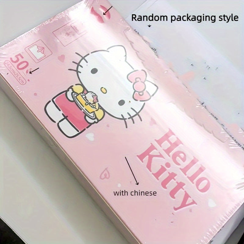 50 Pack Pink Car Trash Bags Mini Plastic Garbage Bags for Travel and Outdoor