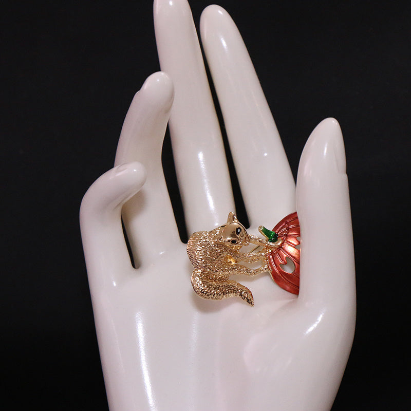 Enamel Halloween Brooch Women's Fashion Pin Exquisite Unique Accessory