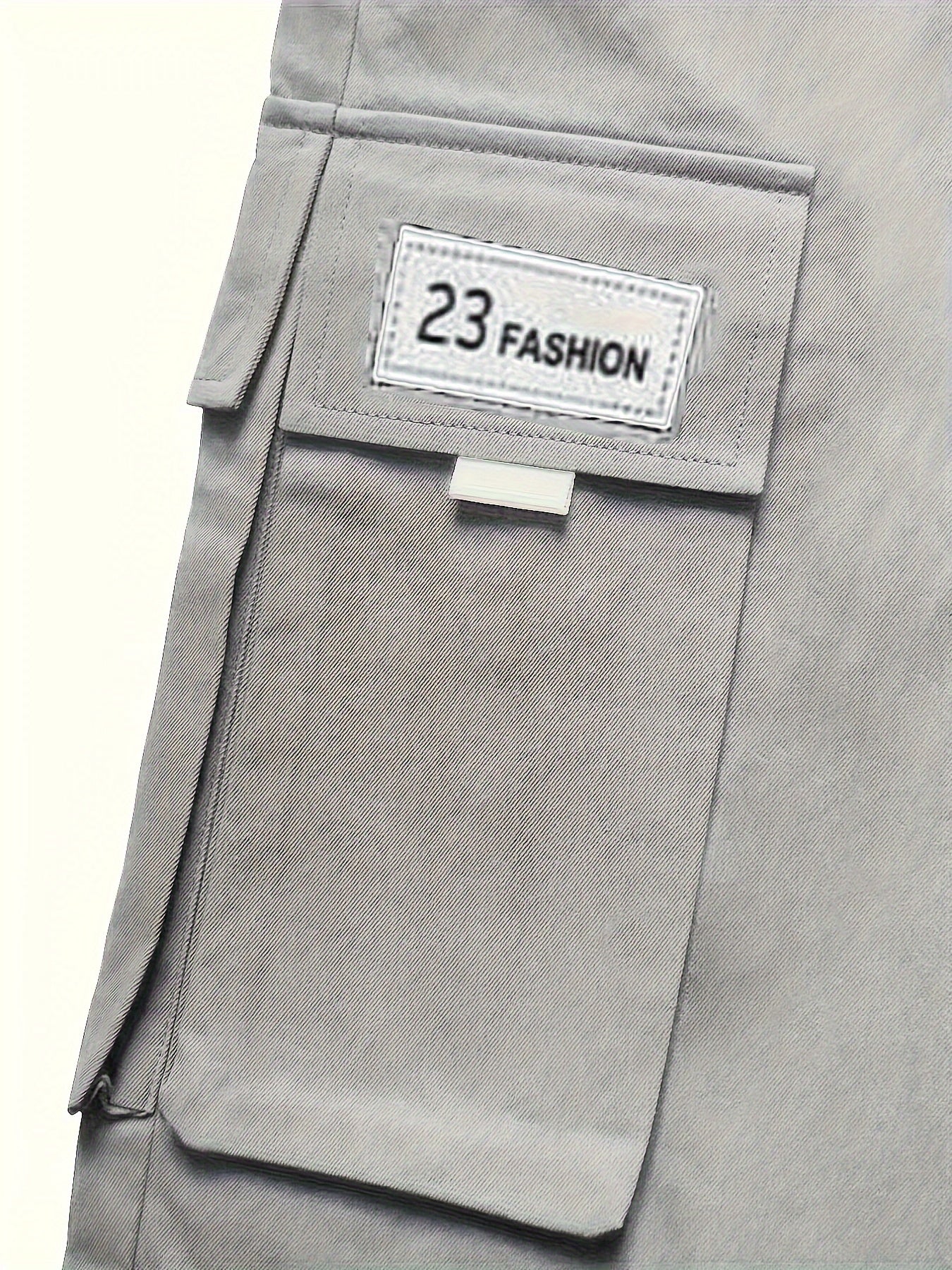 Men's Plus Size Cargo Pants Athletic Casual Solid Polyester All-Season