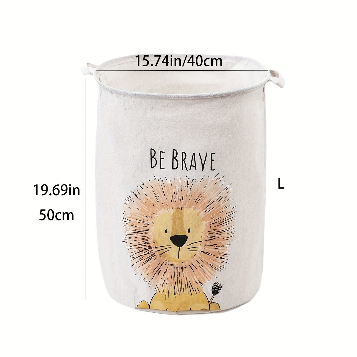 Ko'p funksiyali multfilm bosma saqlash savati tutqichlar bilan - turli xil narsalar uchun ajoyib; turli xonalar uchun mos - oq rang.