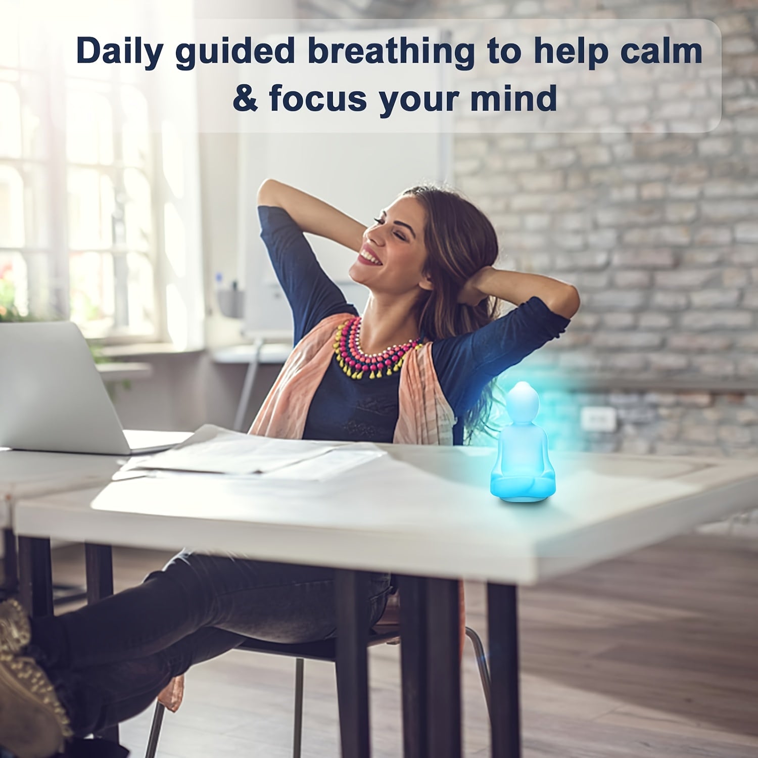 Meditation and Mindfulness Tool for Anxiety Relief Guided Breathing Exercise for Adults