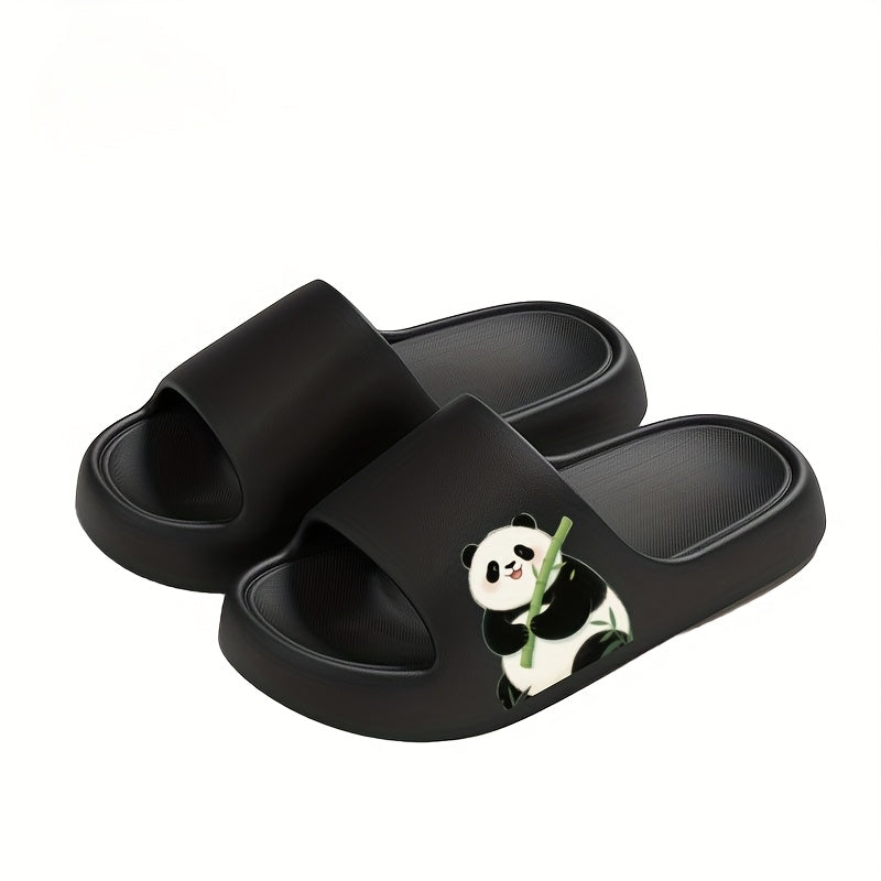 Uniseks multfilm pandali qulay yozgi sandallar katta o'lchamlar