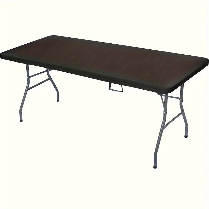 Rectangular Polyester Tablecloth Waterproof Machine Washable for Buffet Weddings and Events