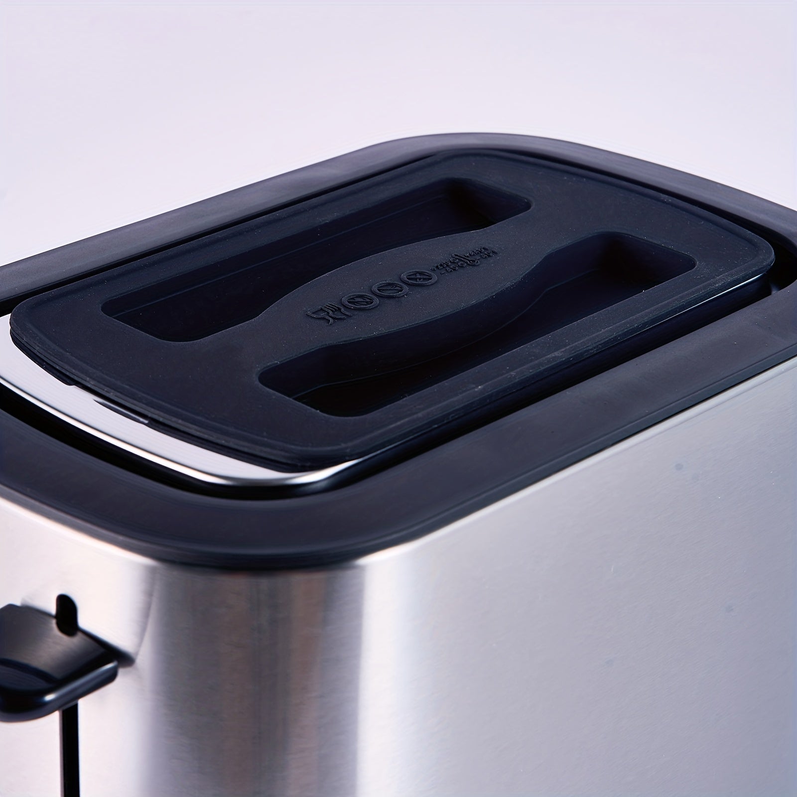 2 va 4 bo'lakli tosterlar uchun chang o'tkazmaydigan qopqoq, silikon oziq-ovqatga xavfsiz himoya