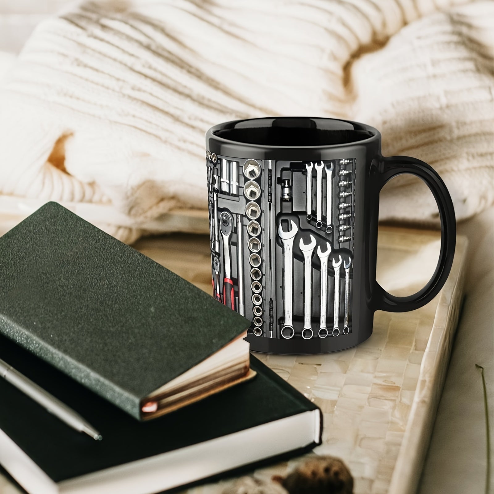 11oz Toolbox Ceramic Coffee Mug for Restaurants Cafes and Gifts