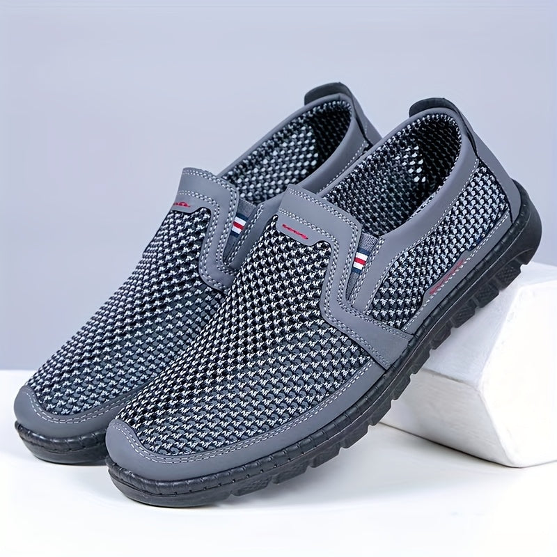 Men's Breathable Non-Slip Casual Slip-On Shoes for Outdoor All Seasons