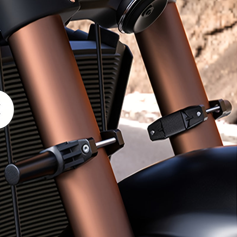 Motorcycle and Electric Scooter Aluminum Alloy Light Mount Adjustable Handlebar Bracket