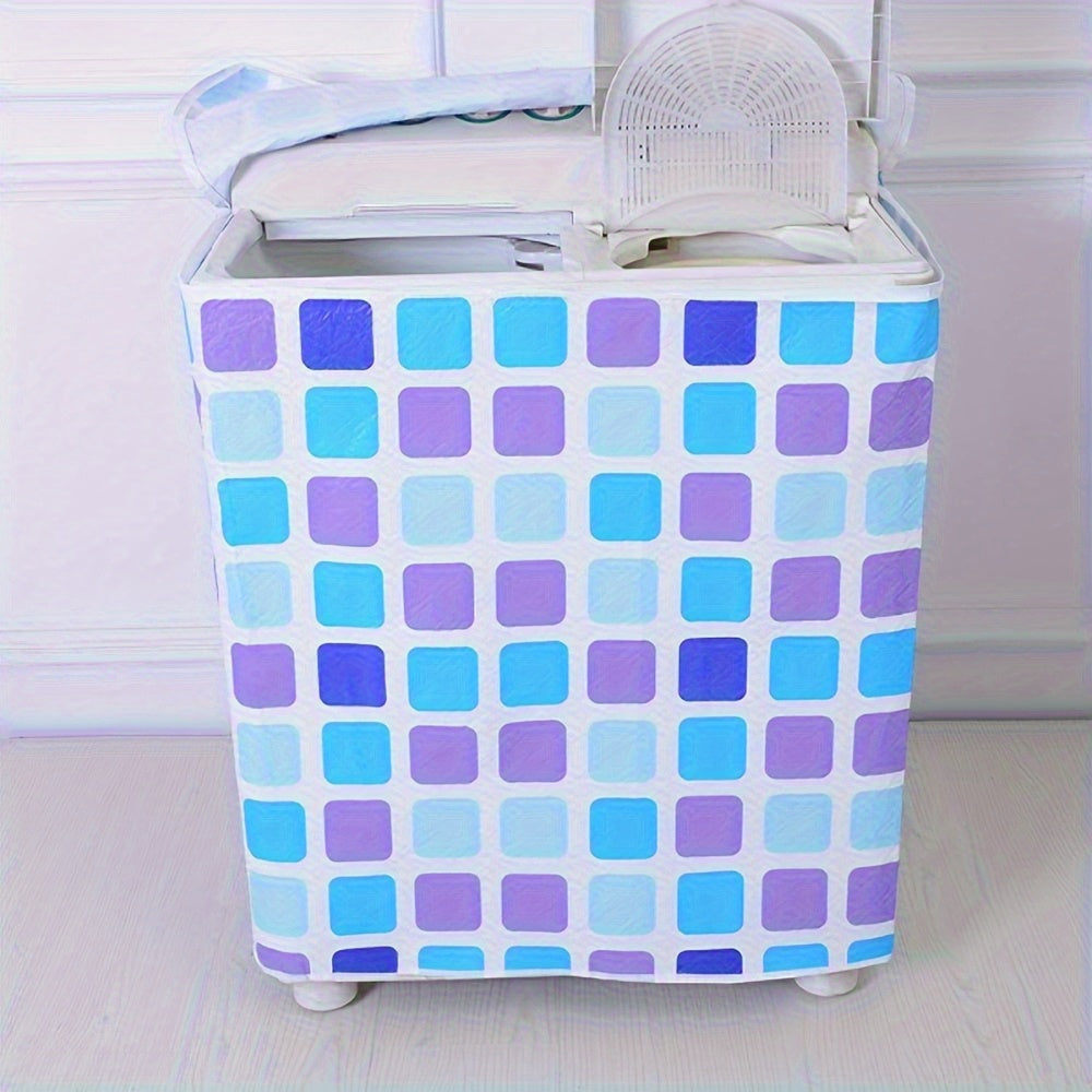 Zamonaviy gullli geometrik yuvish mashinasi qoplami, old qism uchun bardoshli chang himoyasi