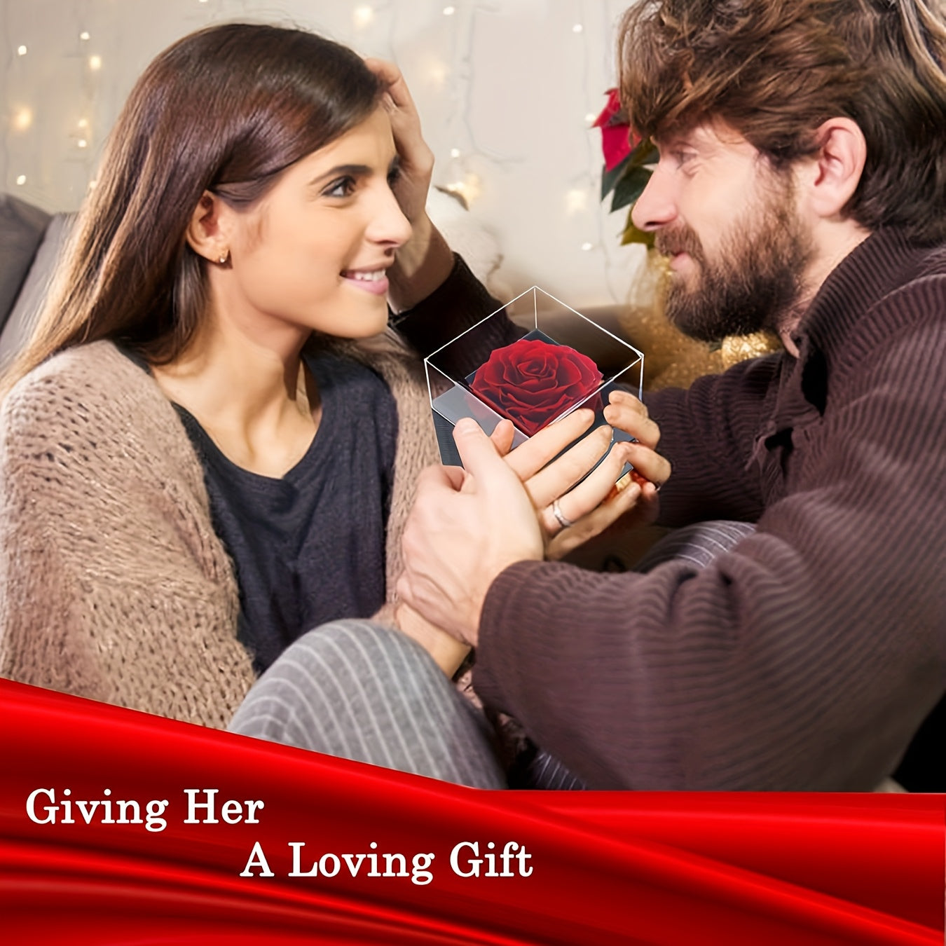 Heart-Shaped Cross Pendant Necklace Silver-Plated Copper Cubic Zirconia Gift for Women