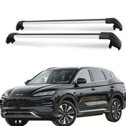 2-Pc Aluminum Alloy Car Roof Luggage Rack Suitable for Sedan SUV Crossbar