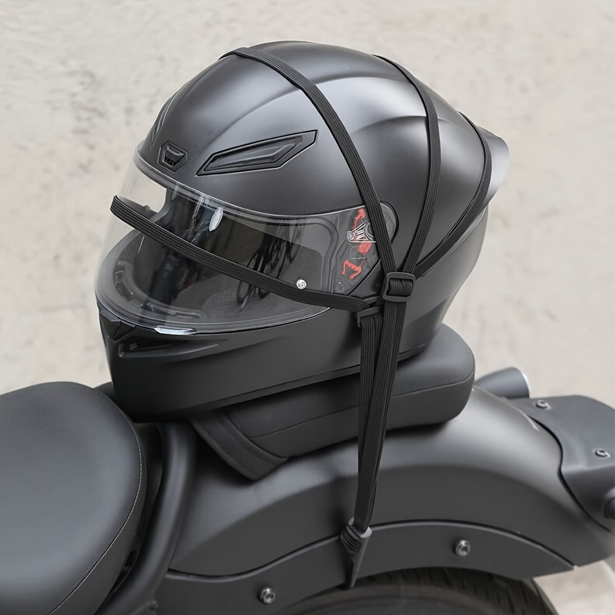 Adjustable Nylon Triangle Fixing Strap for Motorcycles and Bikes