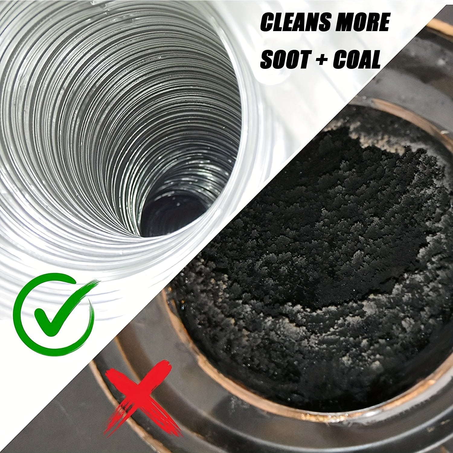 Heating Boiler Brush Set 30 50 80mm for Chimney and Pipe Cleaning