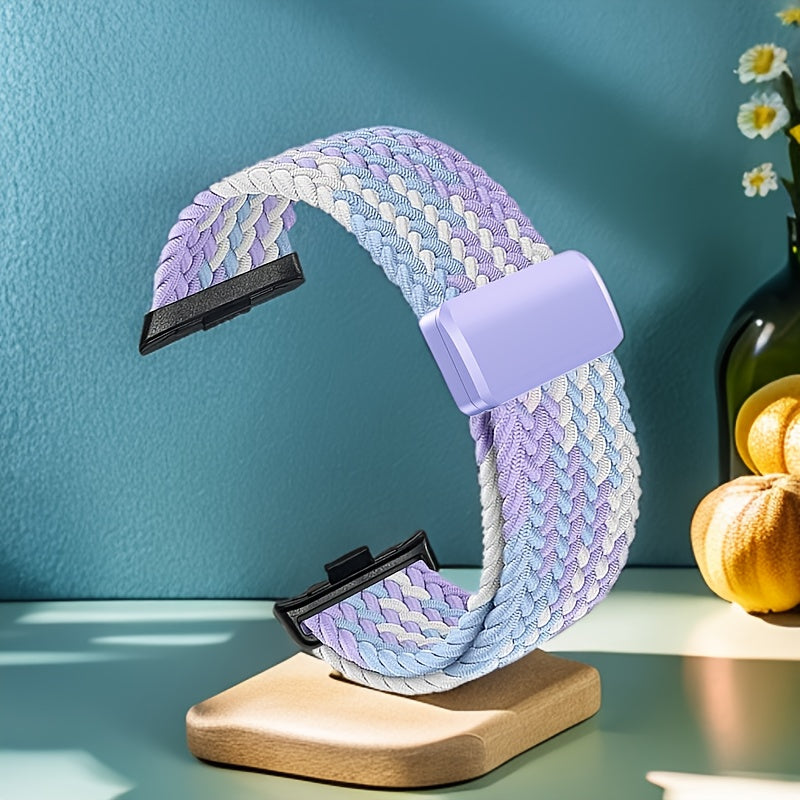 Polyamide Woven Loop Smartwatch Band with Magnetic Buckle for Xiaomi Redmi Watch 4 5 8 Pro 9 Pro