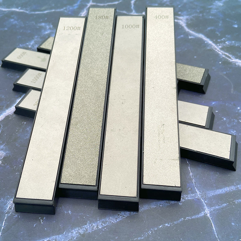 4pcs Diamond Knife Sharpening Stones Fixed Angle Whetstones Honing Stones Kitchen