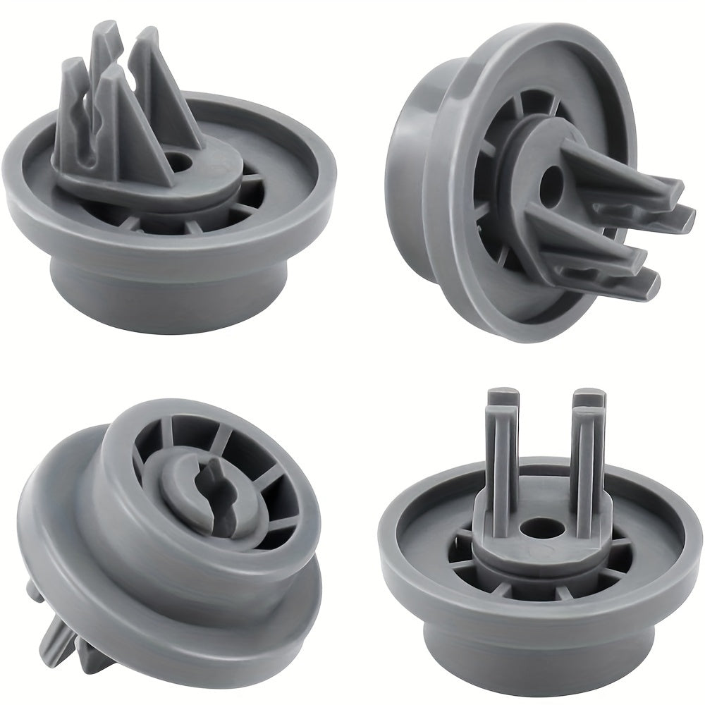 Dishwasher Roller Wheels Set of 4 Plastic Compatible with Samsung and Kenmore Models