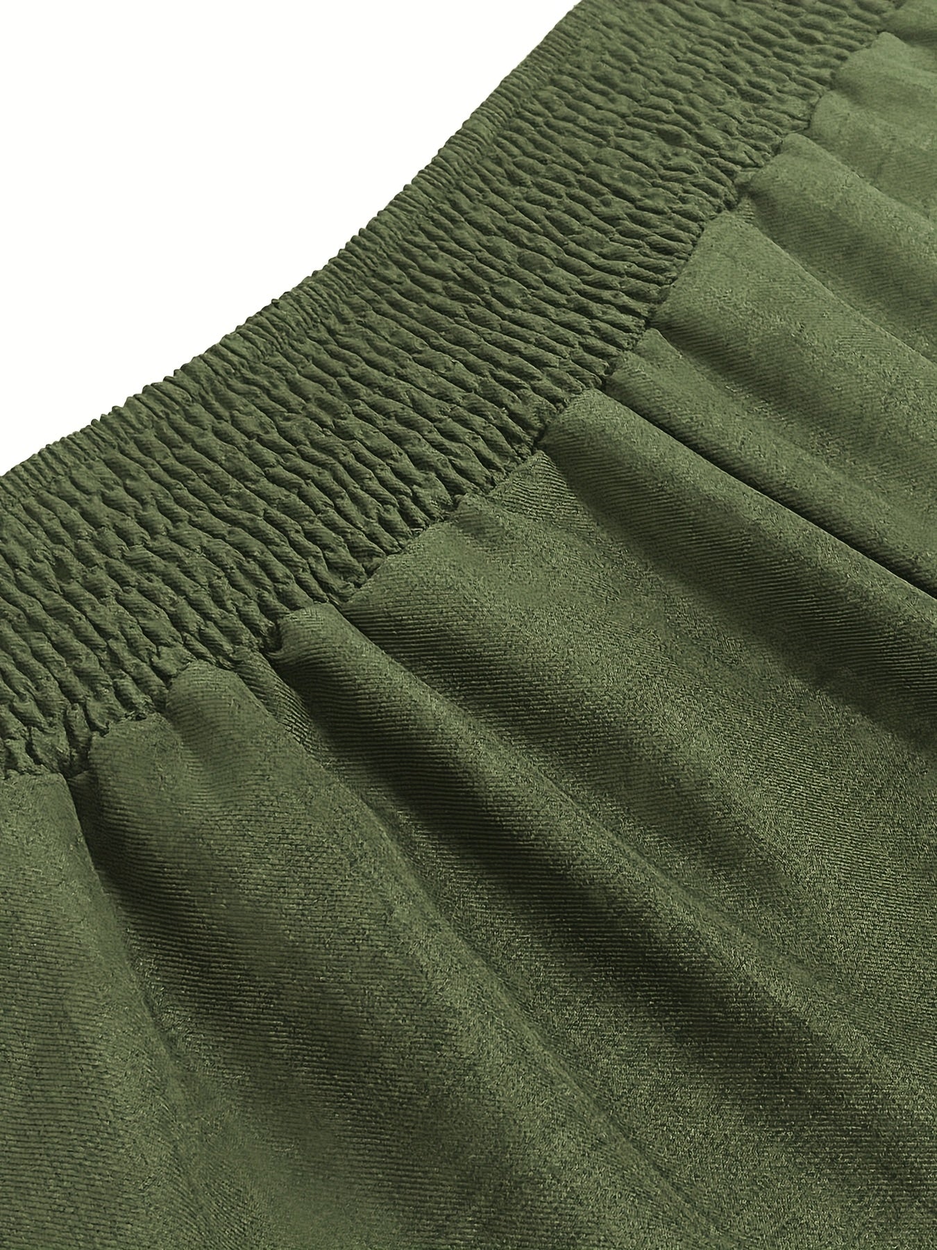 Pantalones cortos de pierna recta de talla grande para mujer, de tiro alto, aspecto de mezclilla negro