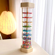 Musical Baby Toy Rain Sound Wooden Tube Sandbell for Infants