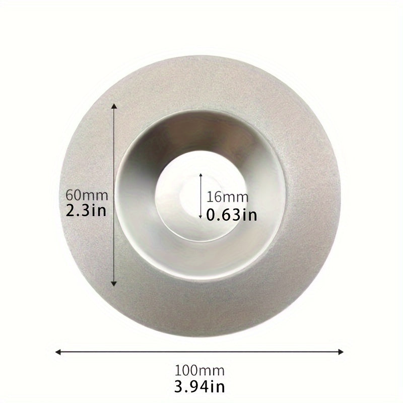 100mm Diamond Grinding Wheel Attachment for Rotary Tools Manual Sharpening