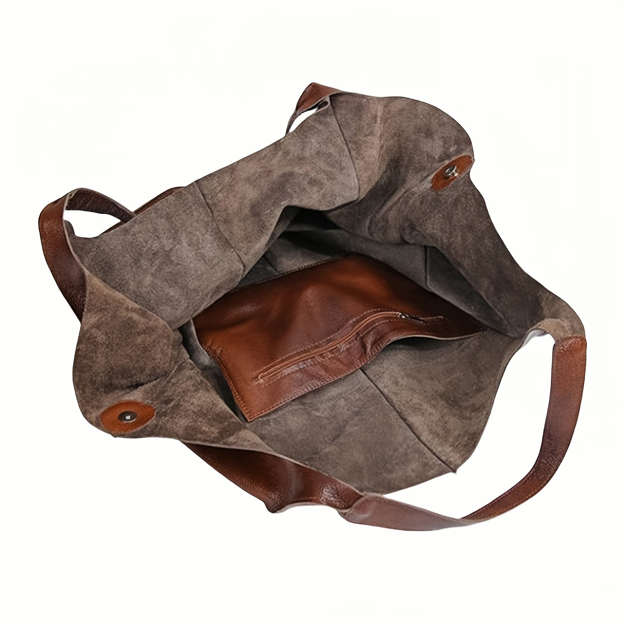 Women's Retro Style Shoulder Bag PU Solid Color Spacious Crossbody Bag Black Green Light Brown Dark Brown