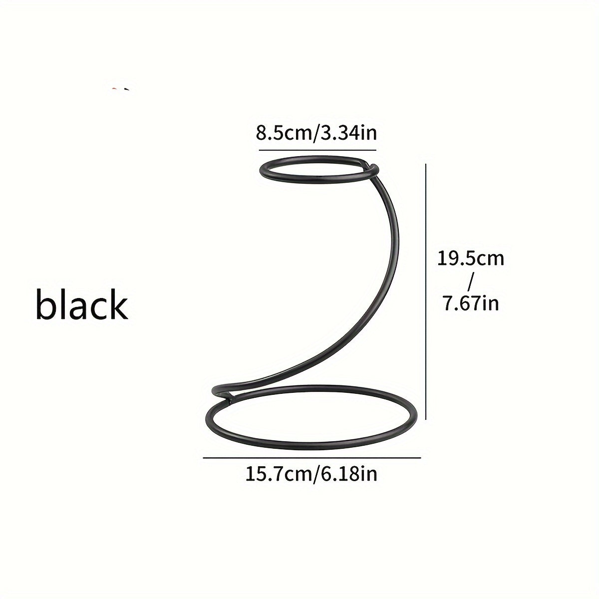 Soporte para filtro de hierro para cafeteras de goteo, soporte clásico para café, no eléctrico