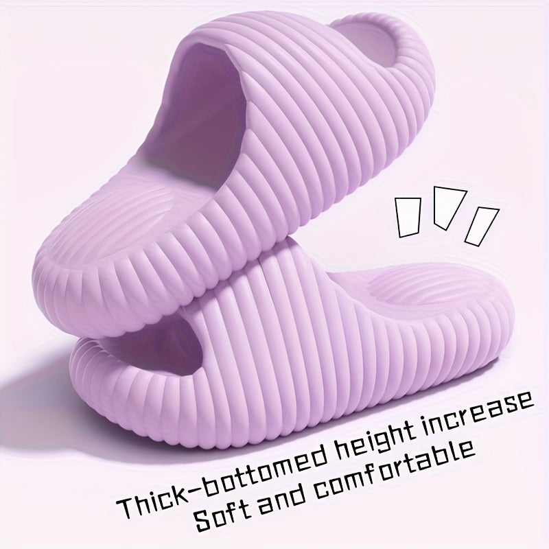 Women's Comfortable EVA Slippers Open Toe Slides for Casual Wear