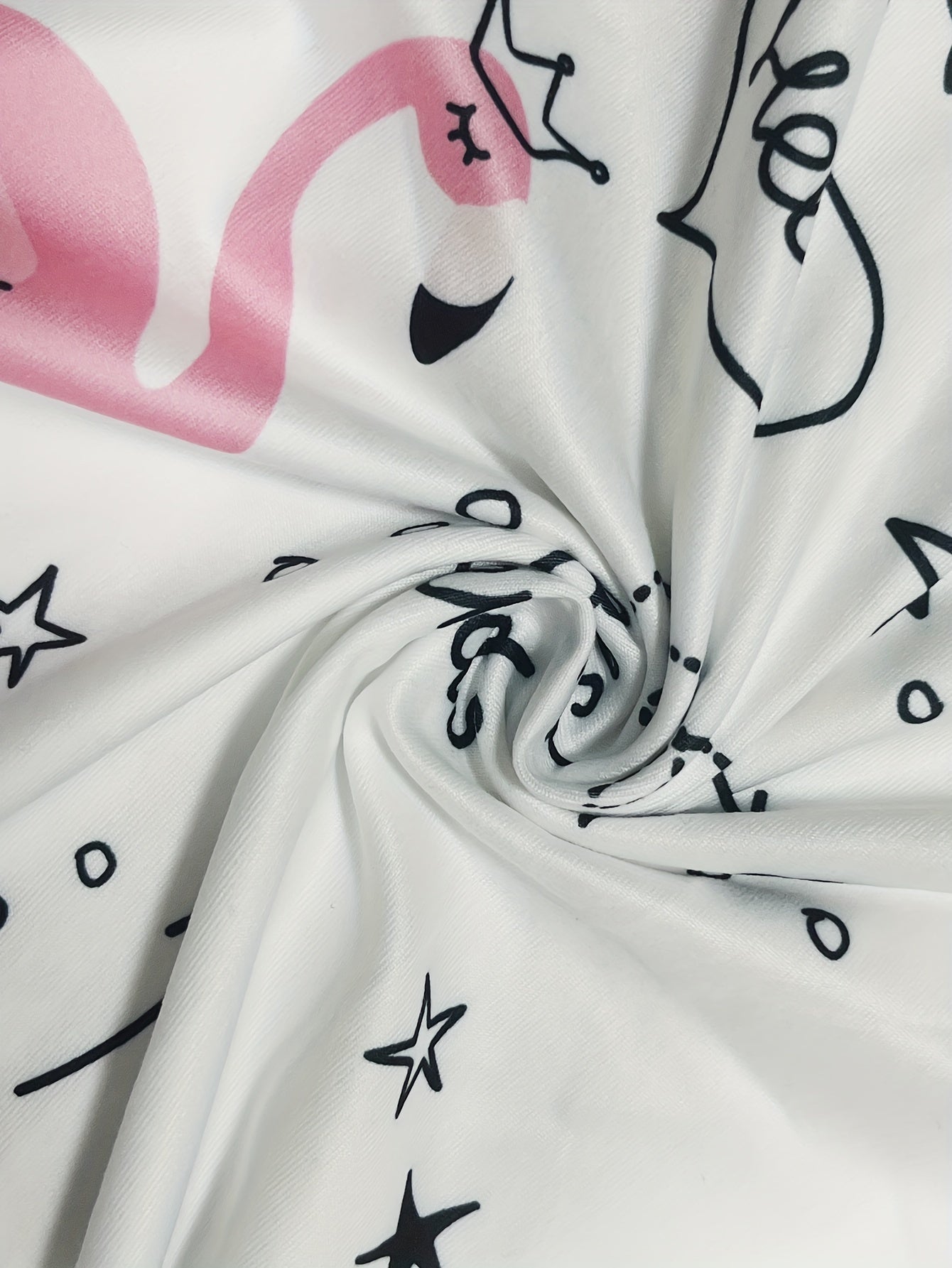 Women's Plus Size Flamingo Print Sleeveless Nightgown Ruffled Lightweight Sleepwear