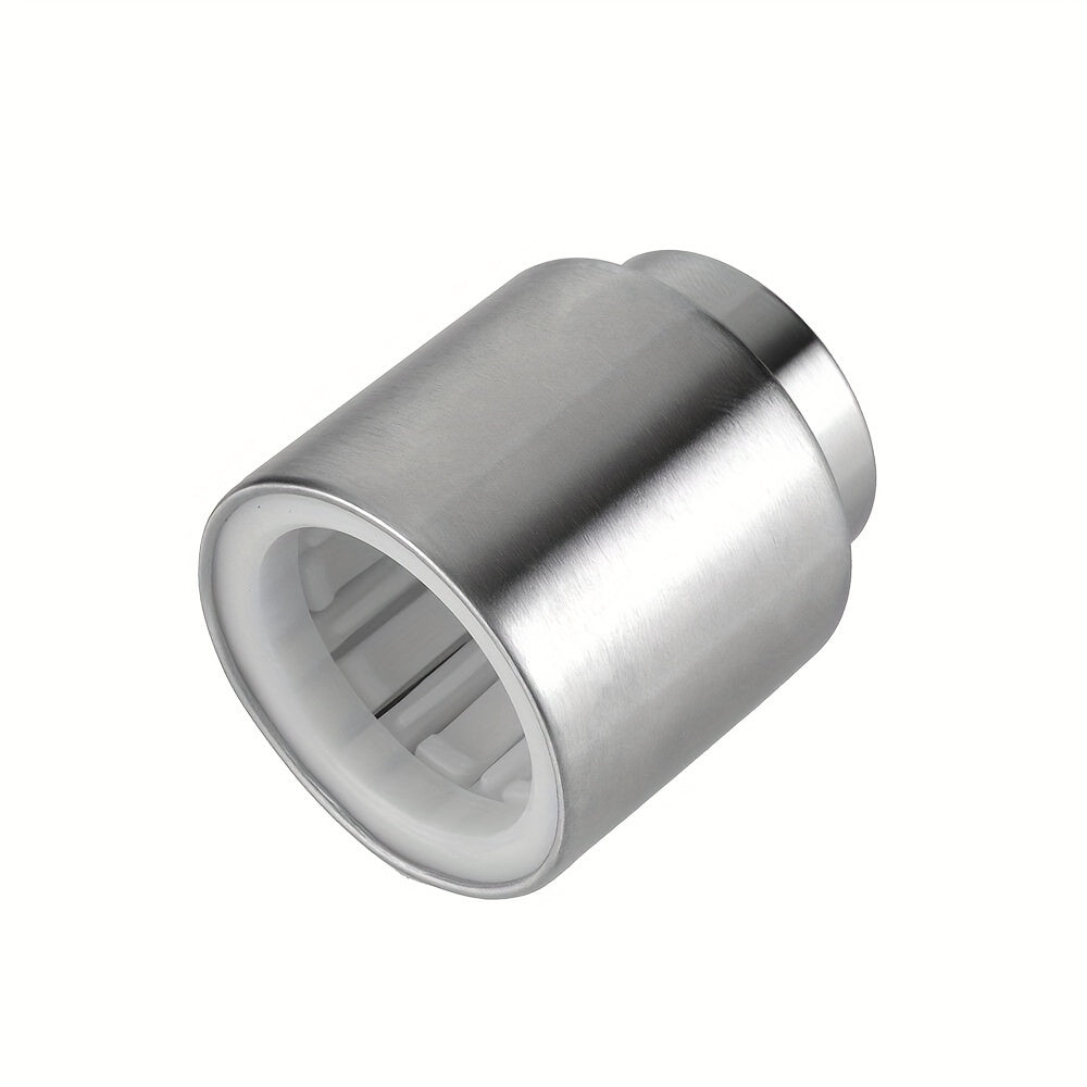 Naychali po'latdan yasalgan vino shishasi qopqog'i to'plami, vakuum muhr bilan, yangiligi saqlash uchun mukammal. Uyda foydalanish yoki to'y sovg'asi sifatida ajoyib.