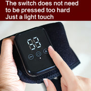 USB Rechargeable Knee Pad Massager with Heat Relax and Full Body Support