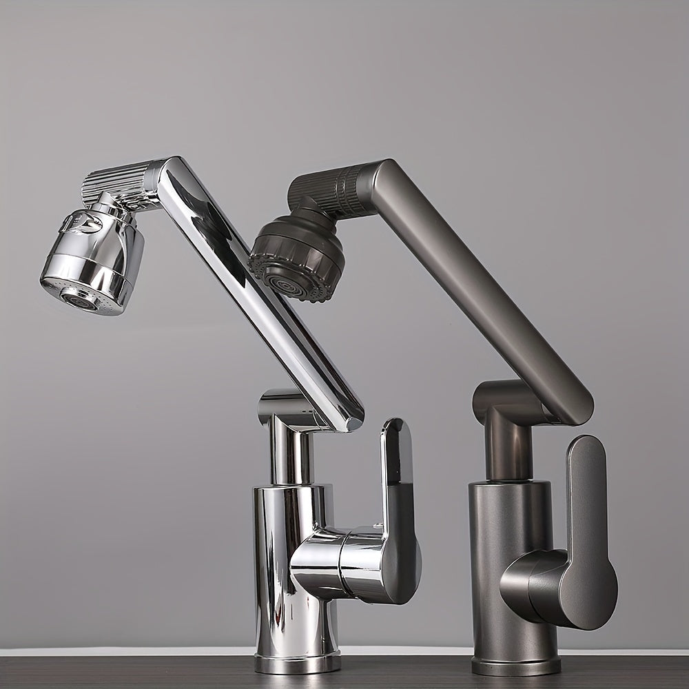 Adjustable Modern Robotic Arm Faucet Set for Kitchen and Bathroom with Hot Cold Water
