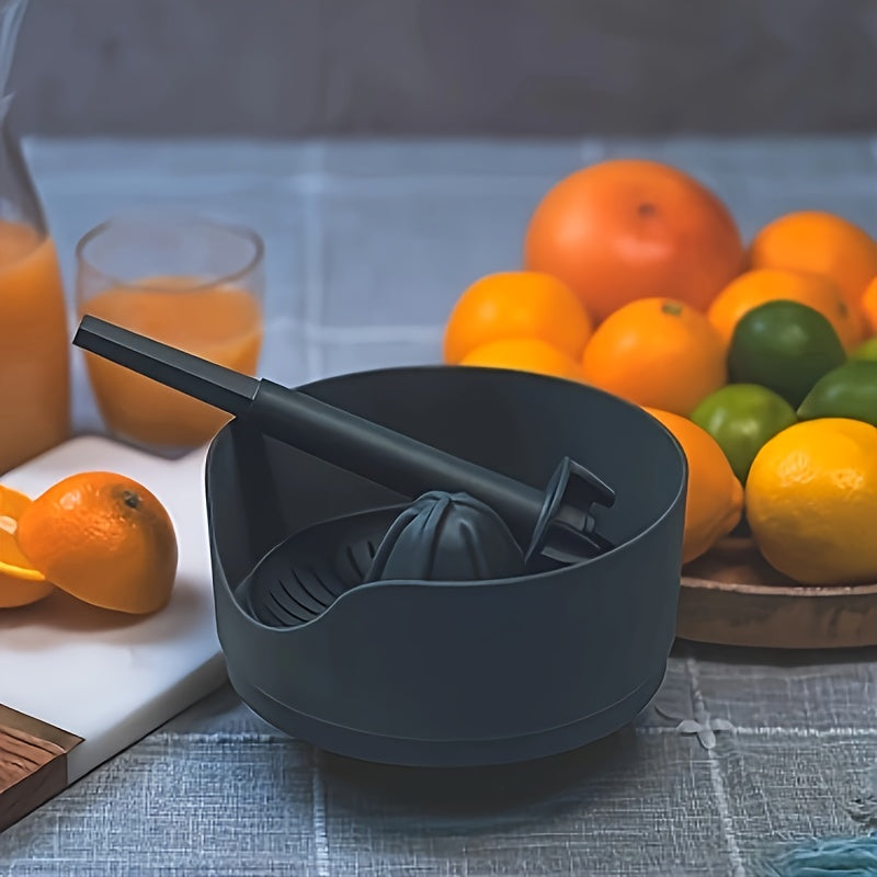 Eng sifatli qo'l citrus siqish to'plami - TM6 va TM5 bilan mos, oson limon va apelsin siqish, integratsiyalashgan o'lchov tizimi bilan, mustahkam plastik konstruktsiya, oshxonada oziq-ovqat tayyorlash uchun xavfsiz.