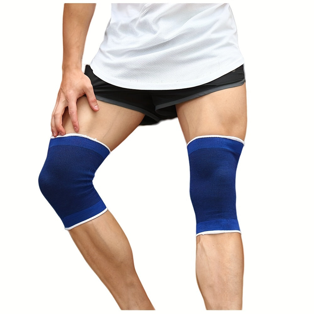 Rodilleras de punto para otoño e invierno, deportes al aire libre, calentadores de piernas unisex