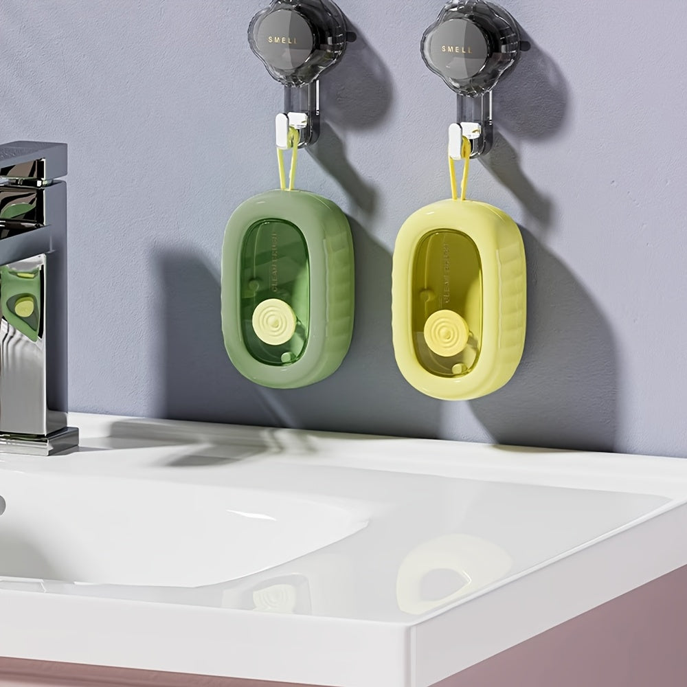 Rubber Laundry Soap Dispenser Roller with Manual Press Liquid Foam Brush for Delicate Fabrics