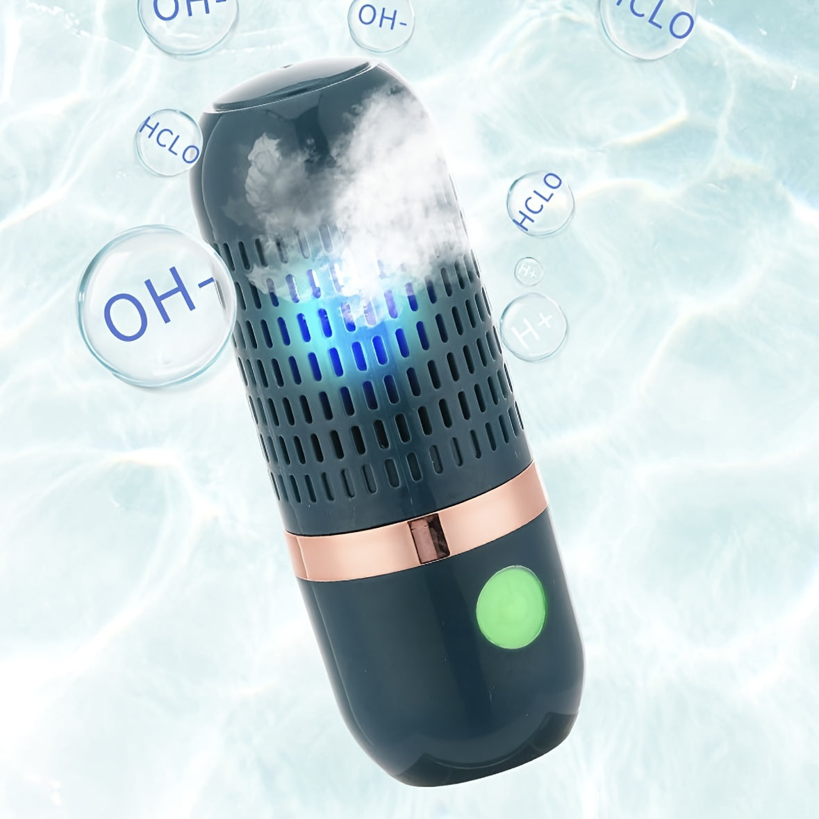 USB Rechargeable Fruit Vegetable Cleaner OH Ion Technology Durable ABS Material