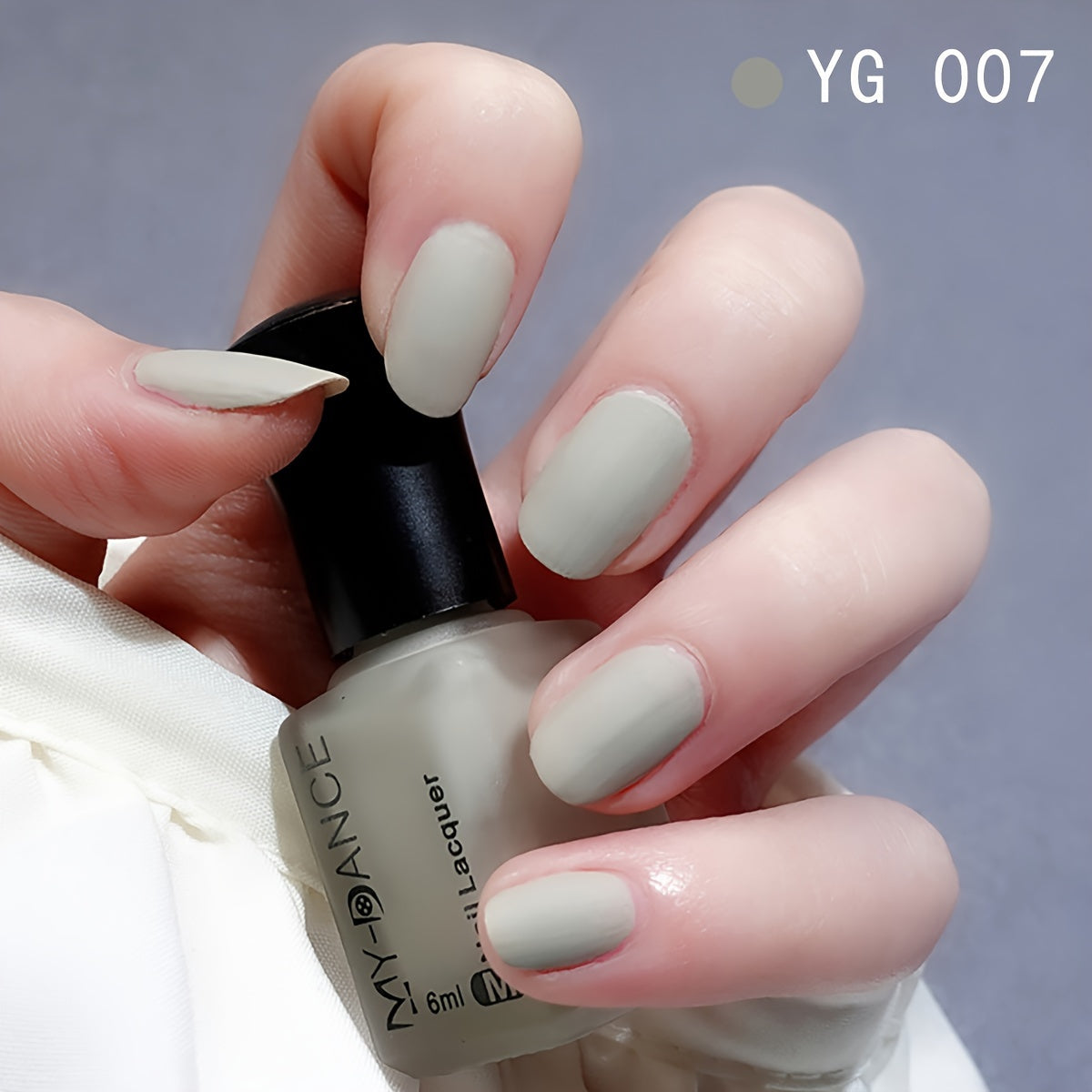 Women Velvet Matte Nail Polish 6ml Multi-Color Long-Lasting Frosted