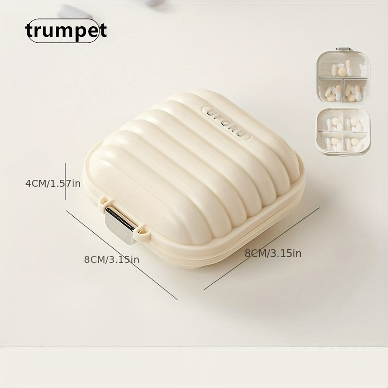 Женский и мужской пластиковый органайзер для таблеток на неделю с 7 ячейками, портативный диспансер