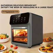 Havo Fryeri 12L sig‘imi 1350W issiq havo aylanishi Yevropa ro‘zg‘ori Ko‘p funksiyali