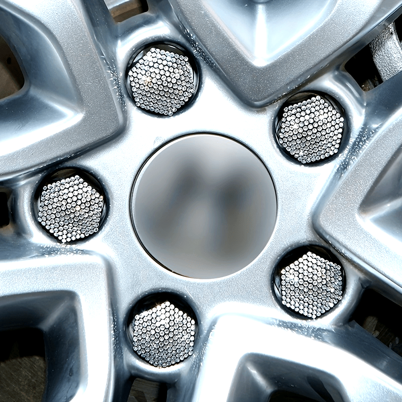 Pack of 20 Car Tire Screw Cap Hub Decoration Dust Cover 17mm 19mm 21mm