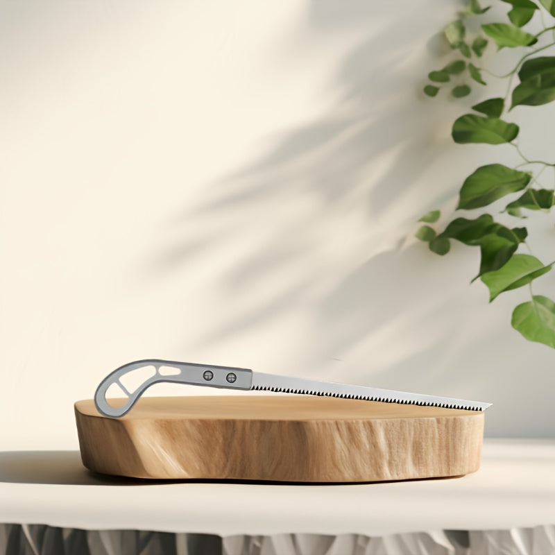 Multi-Purpose Stainless Steel Hand Saw for Gardening and Outdoor Use