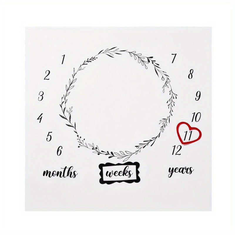 Newborn Photoshoot Backdrop Cloth for Baby Milestones and Keepsakes