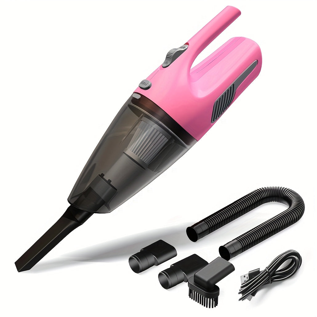 Aspiradora de coche inalámbrica, de litio recargable, 4KPa de succión, con bajo nivel de ruido