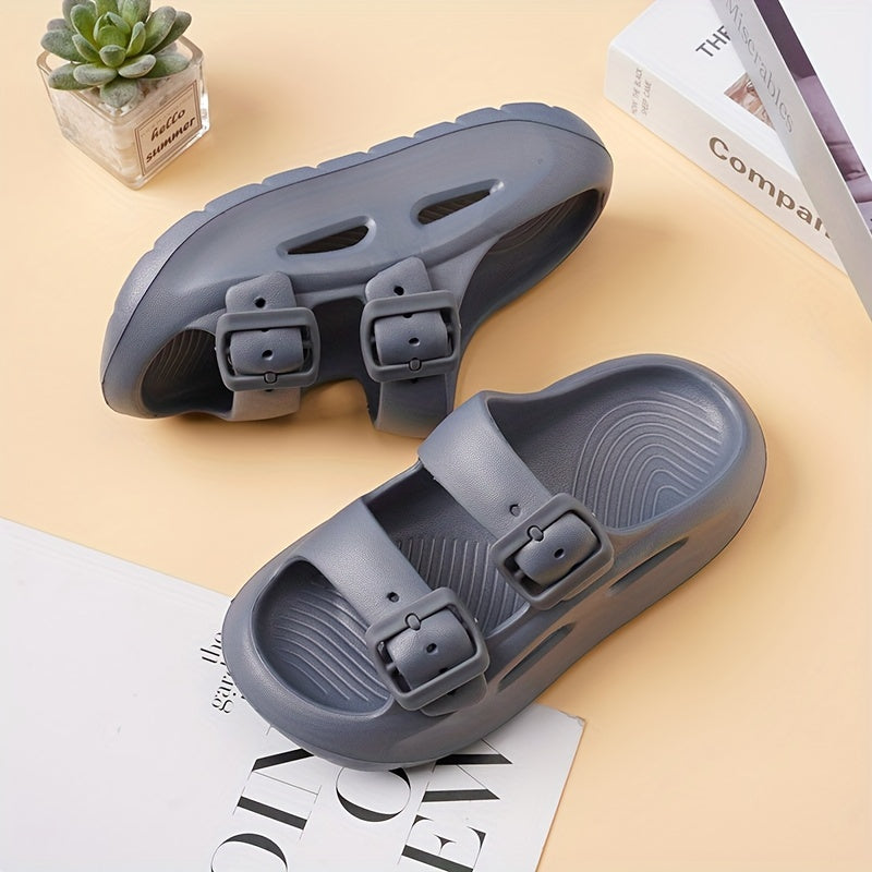 Детские мальчики открытые сандалии с открытым носком дышащие легкие EVA повседневные летние