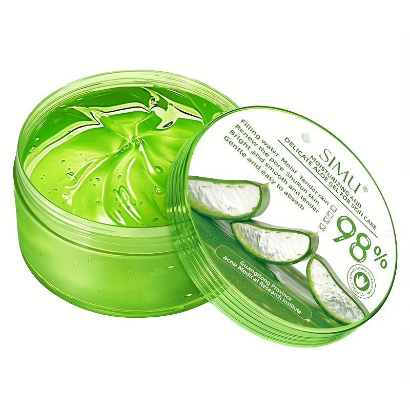 Unisex Aloe Vera Face Moisturizer 300g Hydrating Soothing Gel