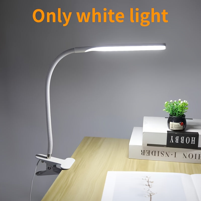 LED Music Stand Light Clip-On Eye-Friendly Blue Light Blocking USB Powered Adjustable Dimmable