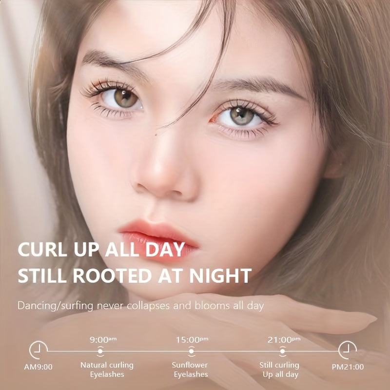 Rechargeable Electric Heated Eyelash Curler Portable Fast Curling Mascara Tool