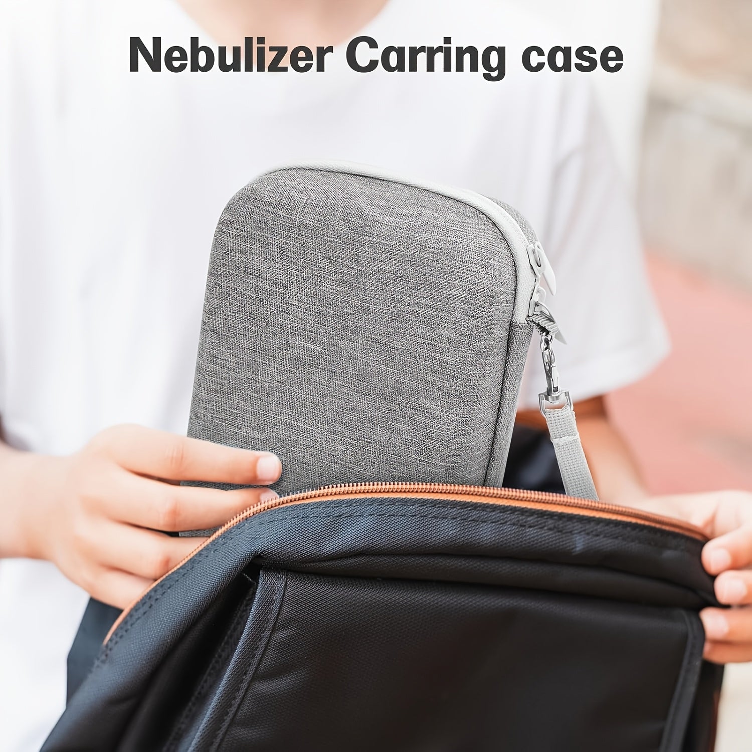 ProCase Portable EVA holati atomizator va humidifier uchun - Yuqori sifatli sayohat sumkasi, yuzni bug'latish va po'latni vakuum qilish uchun bo'limlar bilan - Uy va sayohat uchun tayyor.