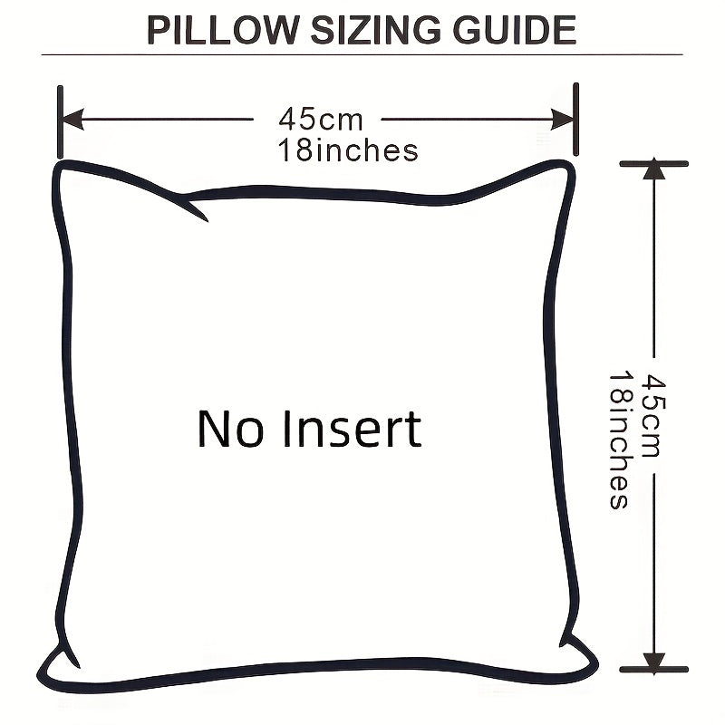 Set of Two Tropical Plant Polyester Chenille Jacquard Throw Pillow Covers for Living Room Decor