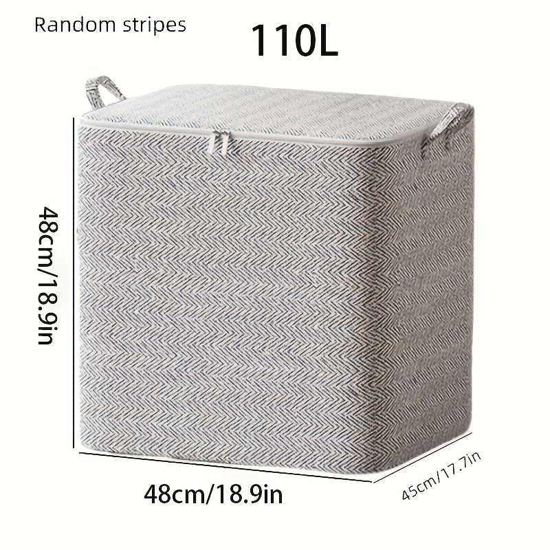 Qiyshiq naqshli, egri tutqichli, buklangan kiyimlar va ko'rpa-to'shaklar uchun mo'ljallangan zamonaviy kulrang tashkilotchisi, avtomobil ichki tashkiloti uchun mukammal.