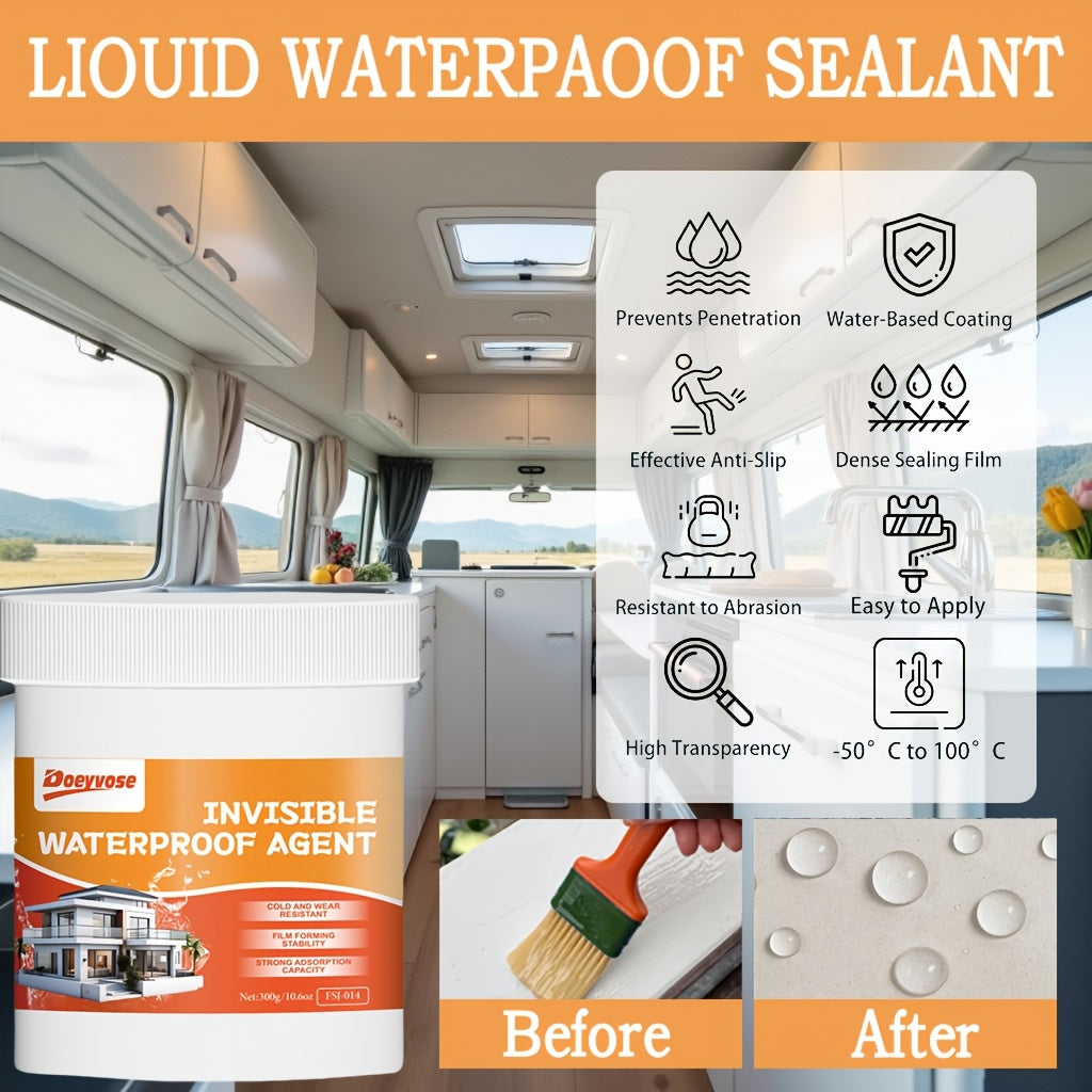 Flexible Sealant for RV Bathroom Kitchen Wall Roof Waterproof Multi-Purpose